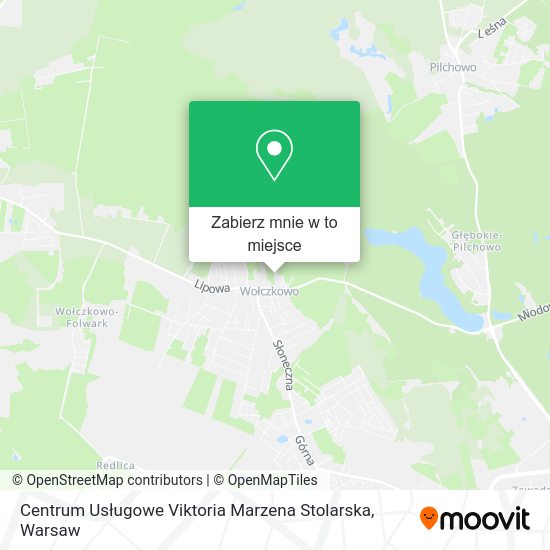 Mapa Centrum Usługowe Viktoria Marzena Stolarska