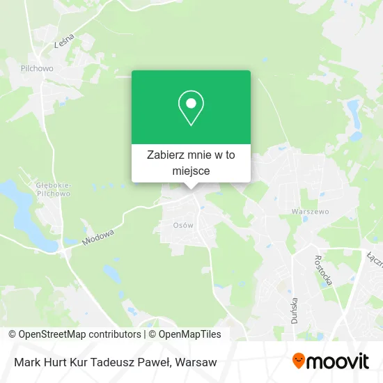 Mapa Mark Hurt Kur Tadeusz Paweł