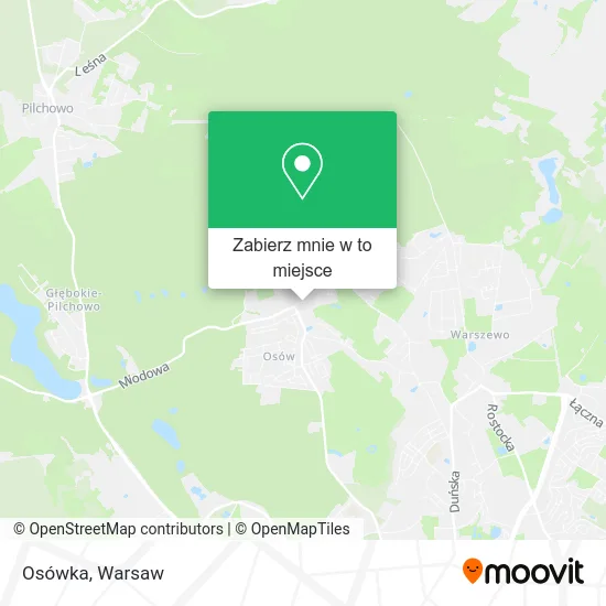 Mapa Osówka