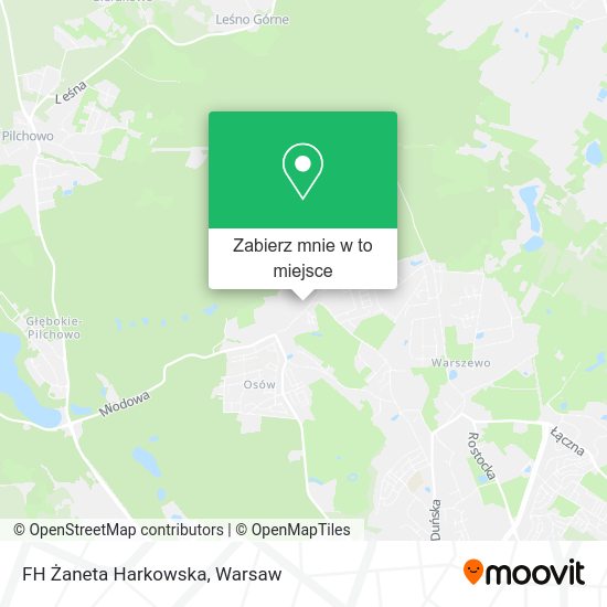 Mapa FH Żaneta Harkowska