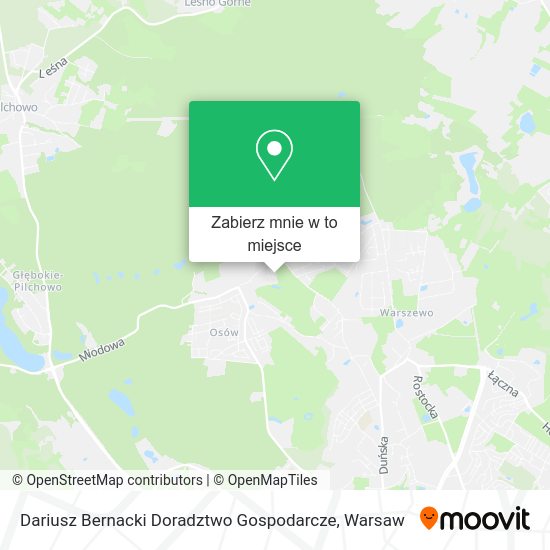 Mapa Dariusz Bernacki Doradztwo Gospodarcze