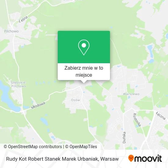 Mapa Rudy Kot Robert Stanek Marek Urbaniak
