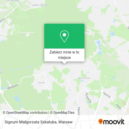 Mapa Signum Małgorzata Szkałuba