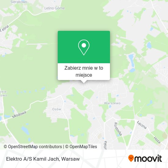 Mapa Elektro A/S Kamil Jach