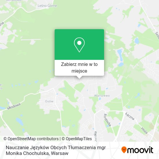 Mapa Nauczanie Języków Obcych Tłumaczenia mgr Monika Chochulska