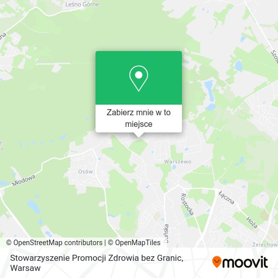 Mapa Stowarzyszenie Promocji Zdrowia bez Granic