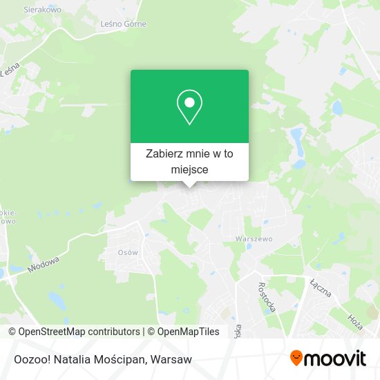 Mapa Oozoo! Natalia Mościpan