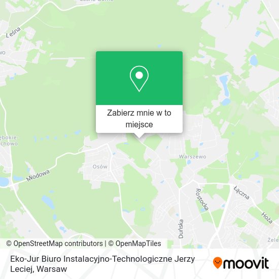 Mapa Eko-Jur Biuro Instalacyjno-Technologiczne Jerzy Leciej