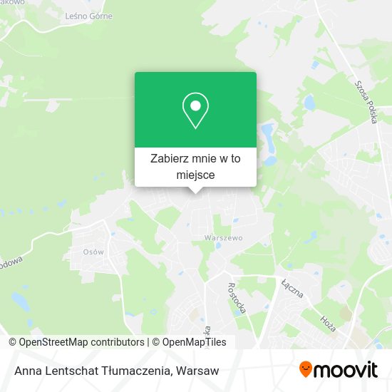 Mapa Anna Lentschat Tłumaczenia