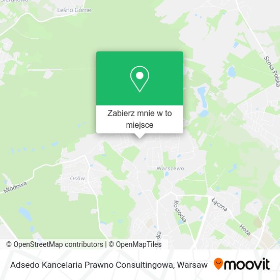 Mapa Adsedo Kancelaria Prawno Consultingowa