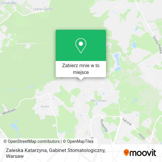 Mapa Zaleska Katarzyna, Gabinet Stomatologiczny