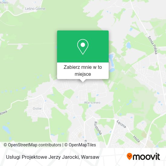 Mapa Usługi Projektowe Jerzy Jarocki