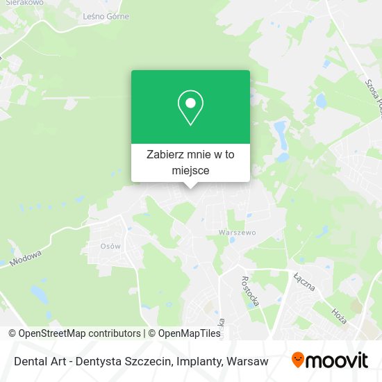 Mapa Dental Art - Dentysta Szczecin, Implanty