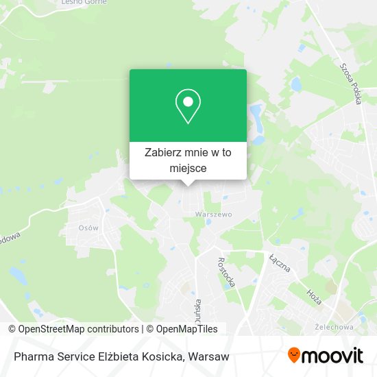 Mapa Pharma Service Elżbieta Kosicka