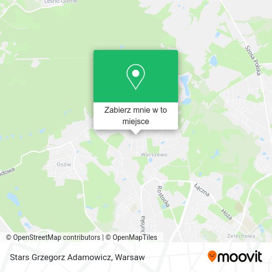 Mapa Stars Grzegorz Adamowicz