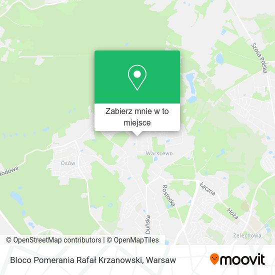 Mapa Bloco Pomerania Rafał Krzanowski