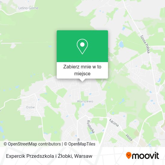 Mapa Expercik Przedszkola i Żłobki