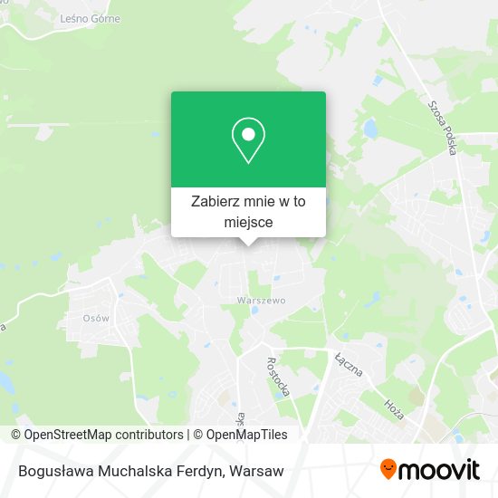 Mapa Bogusława Muchalska Ferdyn