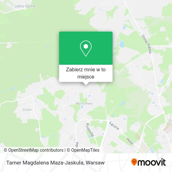 Mapa Tamer Magdalena Maza-Jaskuła