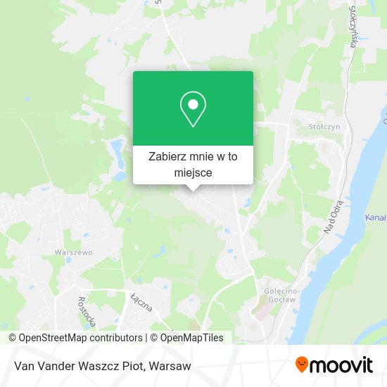 Mapa Van Vander Waszcz Piot