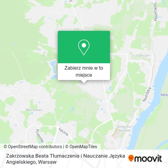 Mapa Zakrzowska Beata Tłumaczenia i Nauczanie Języka Angielskiego