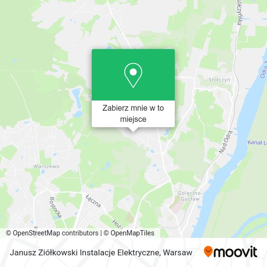 Mapa Janusz Ziółkowski Instalacje Elektryczne