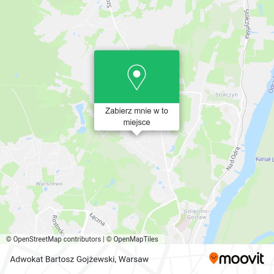 Mapa Adwokat Bartosz Gojżewski