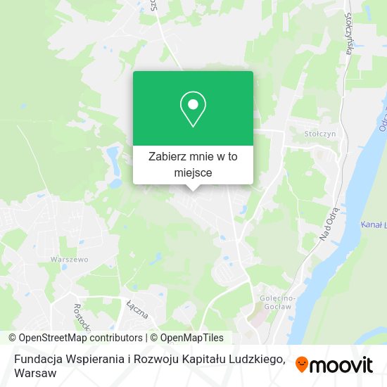 Mapa Fundacja Wspierania i Rozwoju Kapitału Ludzkiego