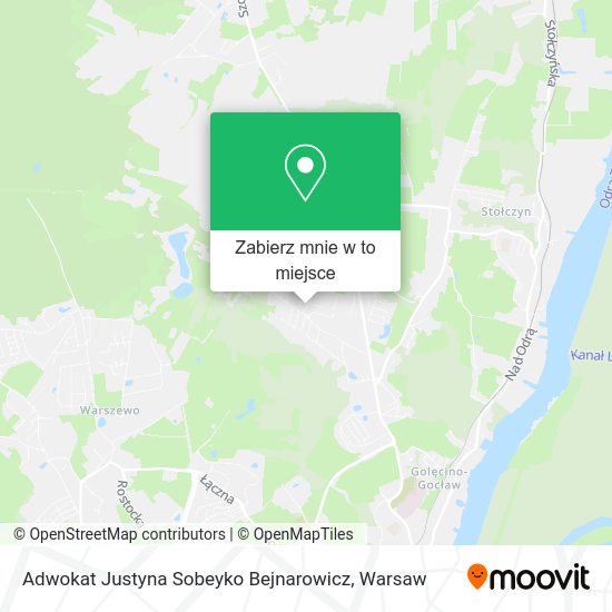 Mapa Adwokat Justyna Sobeyko Bejnarowicz