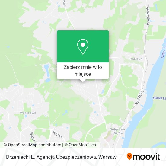 Mapa Drzeniecki L. Agencja Ubezpieczeniowa