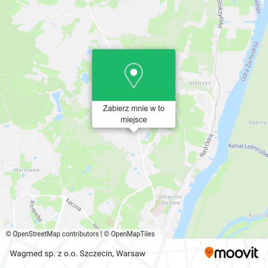 Mapa Wagmed sp. z o.o. Szczecin