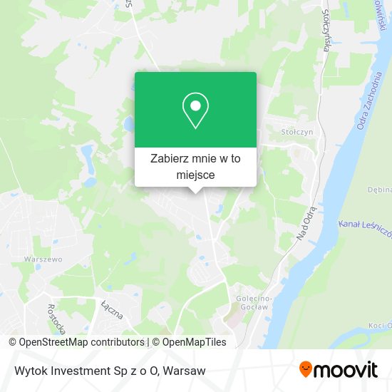 Mapa Wytok Investment Sp z o O