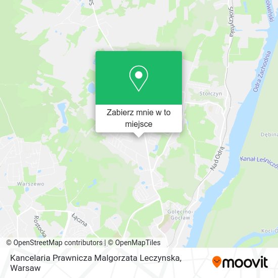 Mapa Kancelaria Prawnicza Malgorzata Leczynska