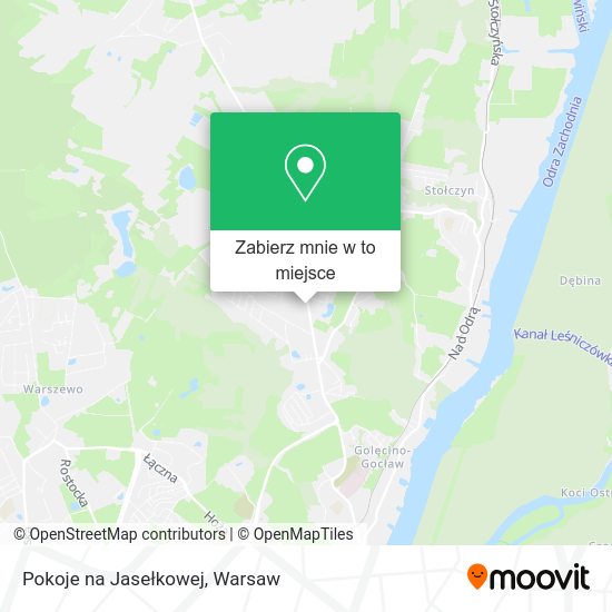 Mapa Pokoje na Jasełkowej