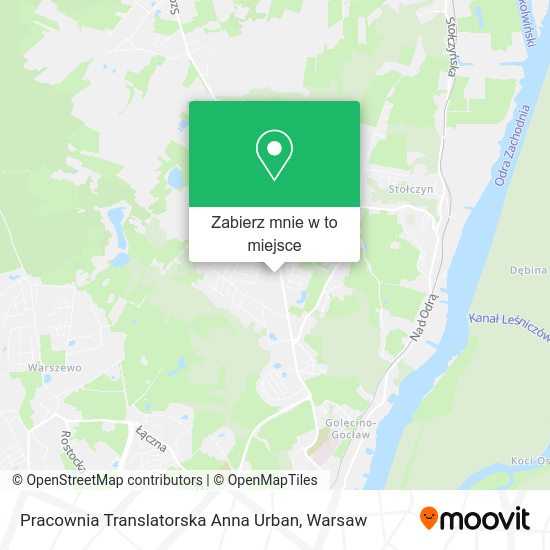 Mapa Pracownia Translatorska Anna Urban