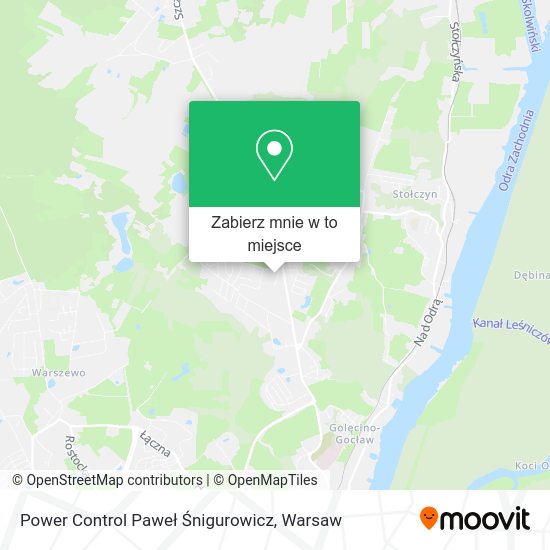 Mapa Power Control Paweł Śnigurowicz