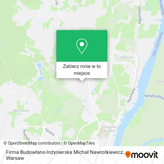 Mapa Firma Budowlano-Inżynierska Michał Nawrotkiewicz