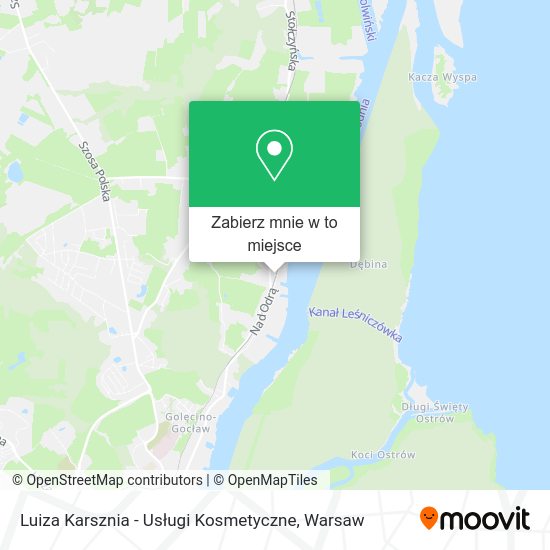 Mapa Luiza Karsznia - Usługi Kosmetyczne