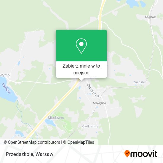 Mapa Przedszkole