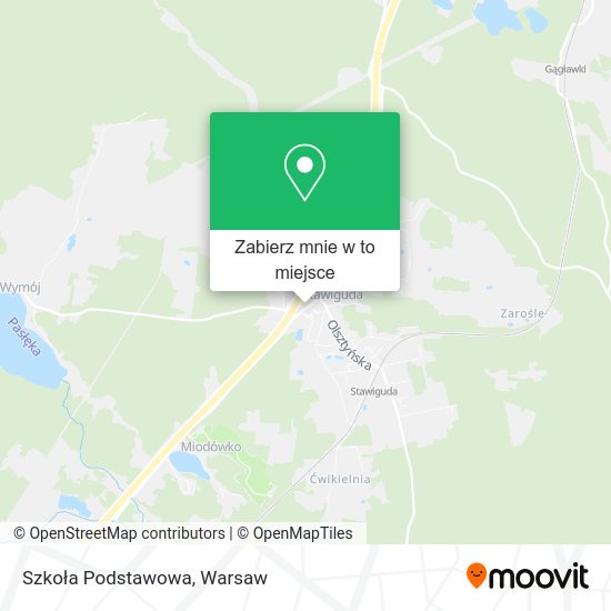 Mapa Szkoła Podstawowa