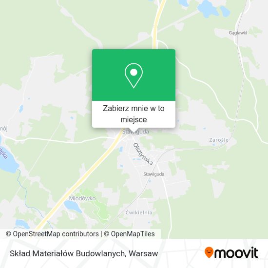 Mapa Skład Materiałów Budowlanych