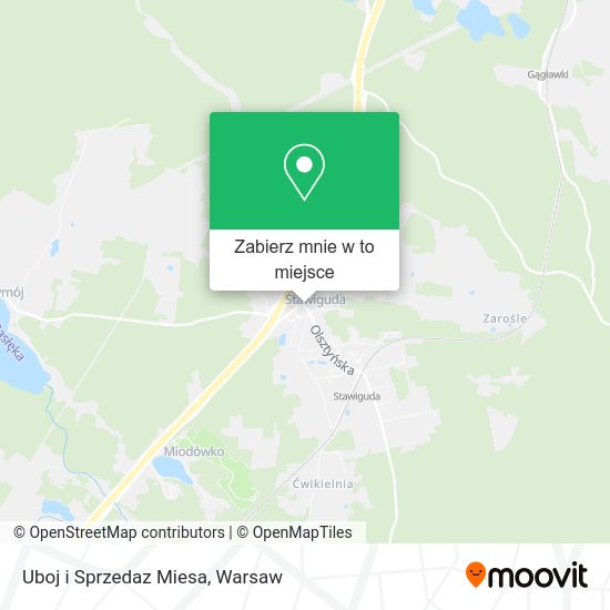 Mapa Uboj i Sprzedaz Miesa