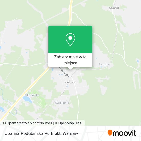 Mapa Joanna Podubińska Pu Efekt