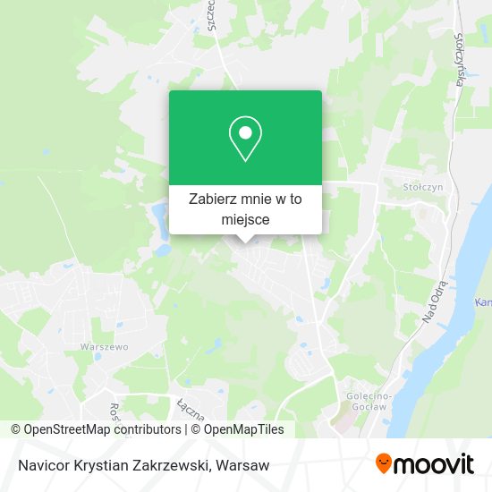 Mapa Navicor Krystian Zakrzewski