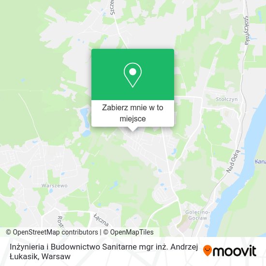 Mapa Inżynieria i Budownictwo Sanitarne mgr inż. Andrzej Łukasik