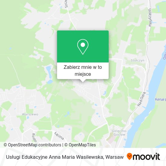 Mapa Usługi Edukacyjne Anna Maria Wasilewska