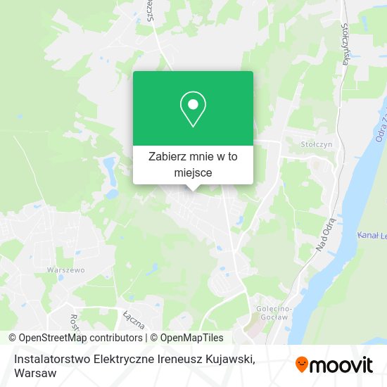 Mapa Instalatorstwo Elektryczne Ireneusz Kujawski