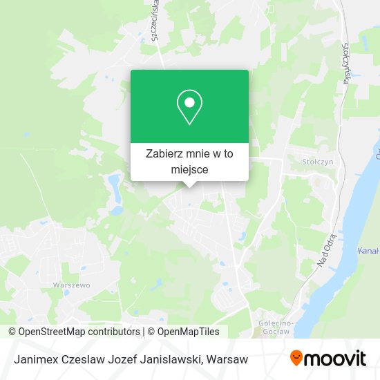 Mapa Janimex Czeslaw Jozef Janislawski