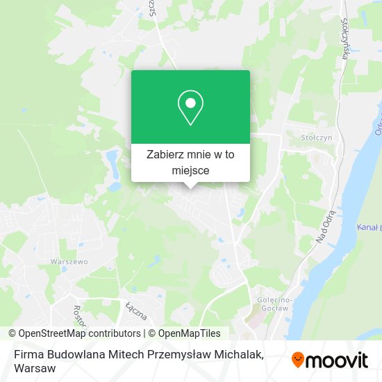 Mapa Firma Budowlana Mitech Przemysław Michalak