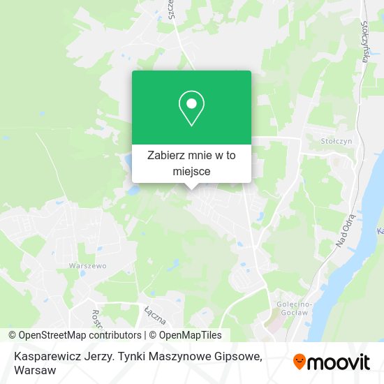 Mapa Kasparewicz Jerzy. Tynki Maszynowe Gipsowe